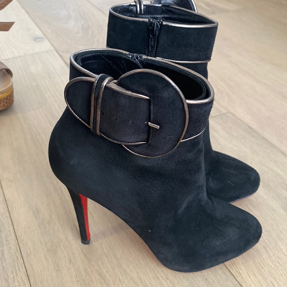 Christian Loubutin booties